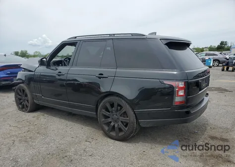 2017 Land Rover Range Rover Hse from USA, damaged, VIN SALGS2FV9HA358168